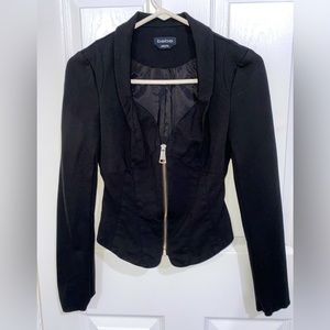 EUC BEBE Jacket Black Size 0